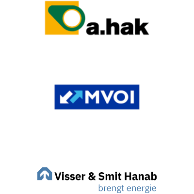 Logo's Hak, MVOI, Visser & Smit Hanab
